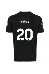 Tottenham Hotspur Mohammed Kudus #20 Voetbaltruitje Uit tenue 2025-26 Korte Mouw